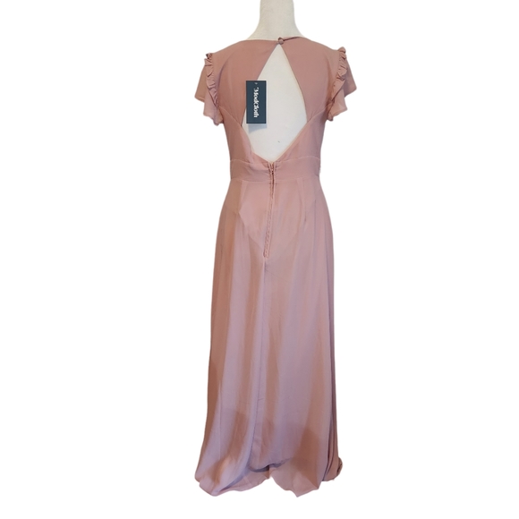 NEW ModCloth You're Flowing Places Maxi Dress in Mauve Rose - Picture 7 of 12